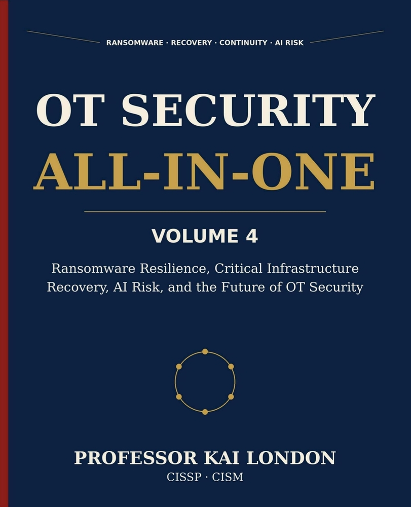 OT Security All-in-One, Volume 4: Ransomware Resilience, Recovery, and AI Risk cover