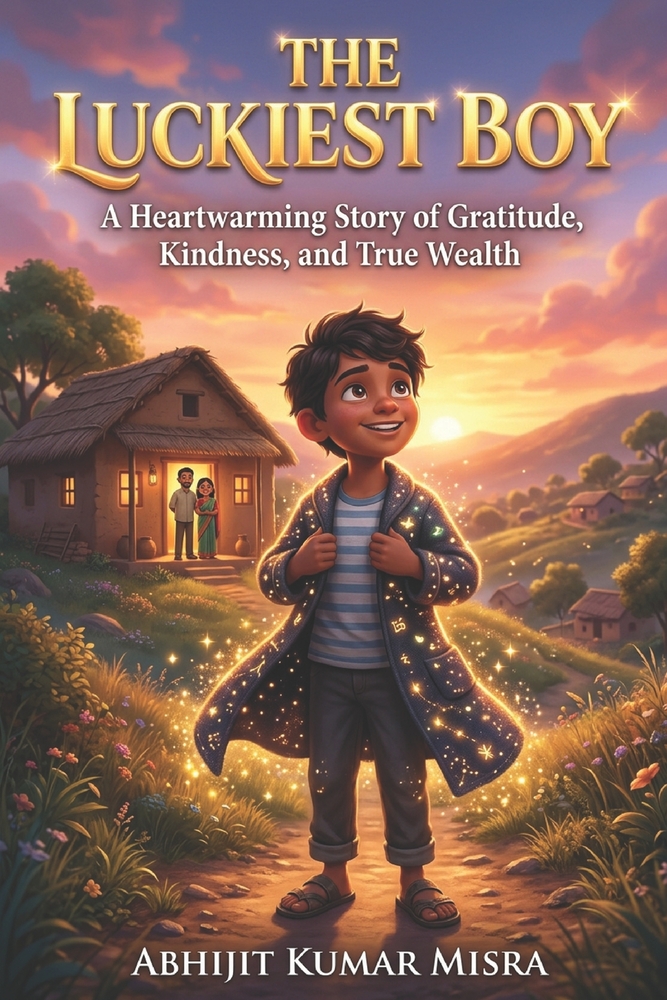 The Luckiest Boy: A Heartwarming Story of Gratitude, Kindness, and True Wealth cover