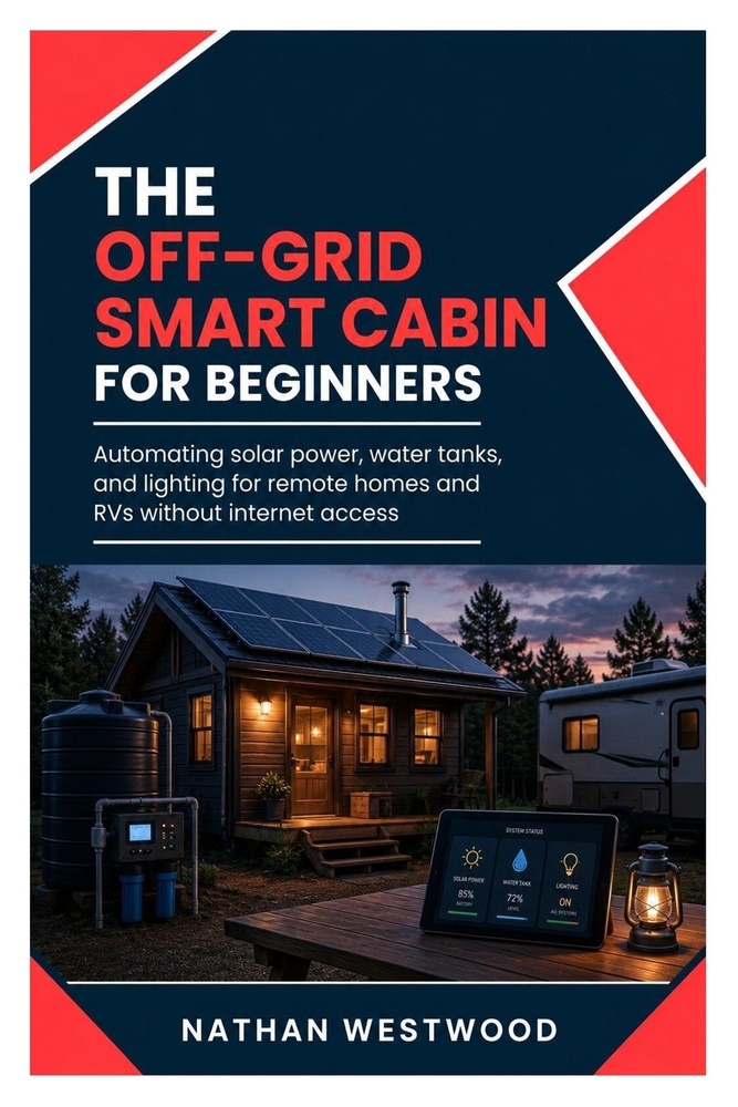 The Off-Grid Smart Cabin: Automating solar power, water tanks, and lighting for remote homes and RVs without internet access cover
