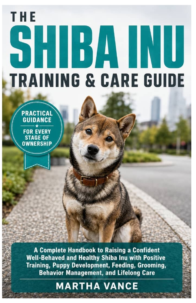 The Shiba Inu Training & Care Guide: A Complete Handbook for Raising A Confident, Well-Behaved and Healthy Shiba Inu With Positive Training, Puppy Dev cover