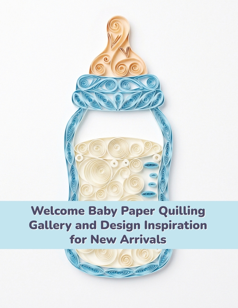 Welcome Baby Paper Quilling Gallery and Design Inspiration for New Arrivals cover