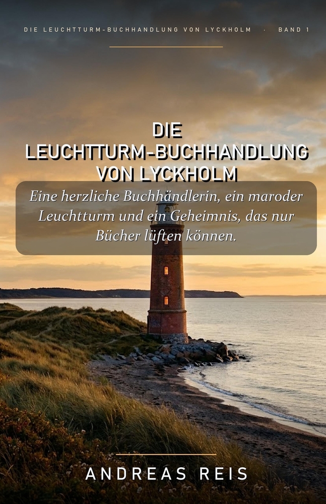 Die Leuchtturm-Buchhandlung von Lyckholm: Eine herzliche Buchhändlerin, ein maroder Leuchtturm und ein Geheimnis, das nur Bücher lüften können. cover