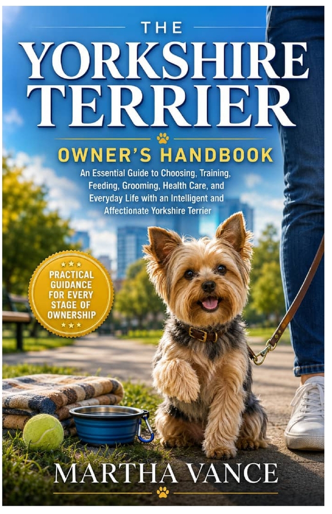 The Yorkshire Terrier Owner's Handbook: An Essential Guide to Choosing, Training, Feeding, Grooming, Health Care, And Everyday Life with an Intelligen cover
