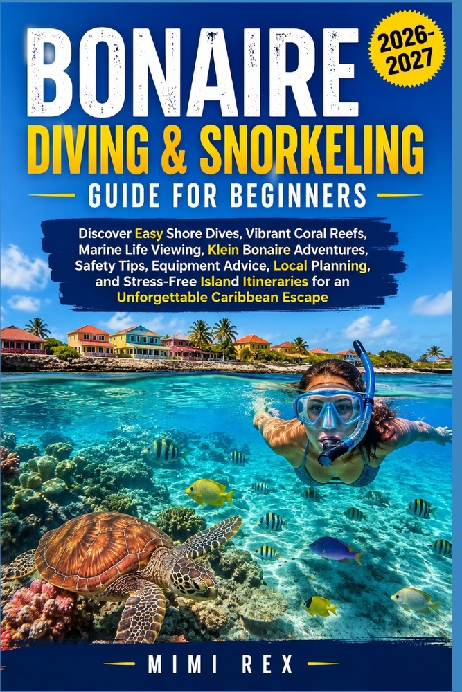 Bonaire Diving & Snorkeling Guide for Beginners: Discover Easy Shore Dives, Vibrant Coral Reefs, Marine Life Viewing, Klein Bonaire Adventures, Safety cover
