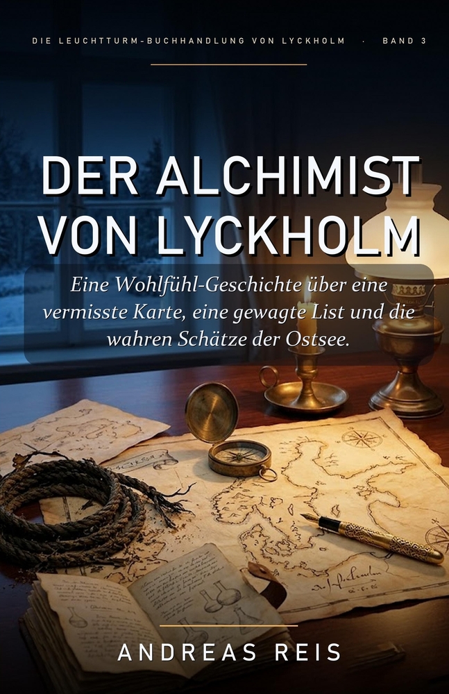 Der Alchimist von Lyckholm: Eine Wohlfühl-Geschichte über eine vermisste Karte, eine gewagte List und die wahren Schätze der Ostsee. cover