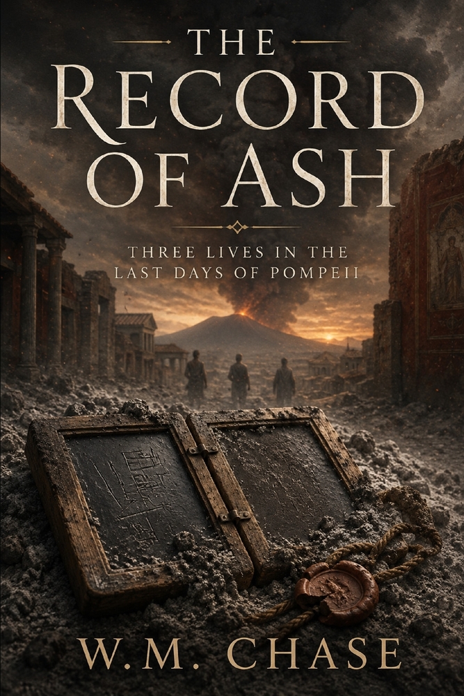 The Record of Ash: Three Lives in the Last Days of Pompeii cover