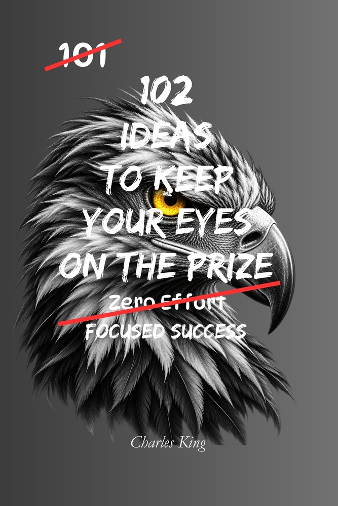 102 Ideas To Keep Your Eyes On The Prize: No Perfect Focus. Simple Everyday Ideas To Stay Motivated, Avoid Distractions, Maintain Momentum, and Achiev cover