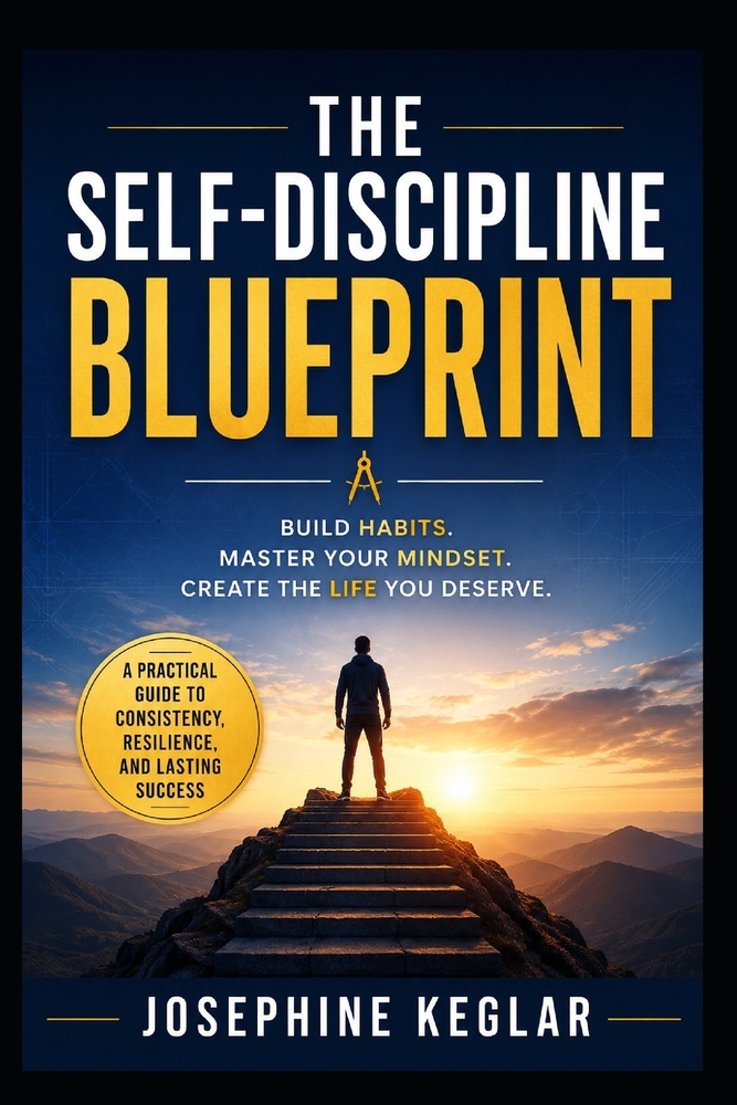 The Self-Discipline Blueprint: Proven Strategies to Build Unbreakable Habits, Defeat Procrastination, Stay Consistent, and Achieve Your Biggest Goals cover