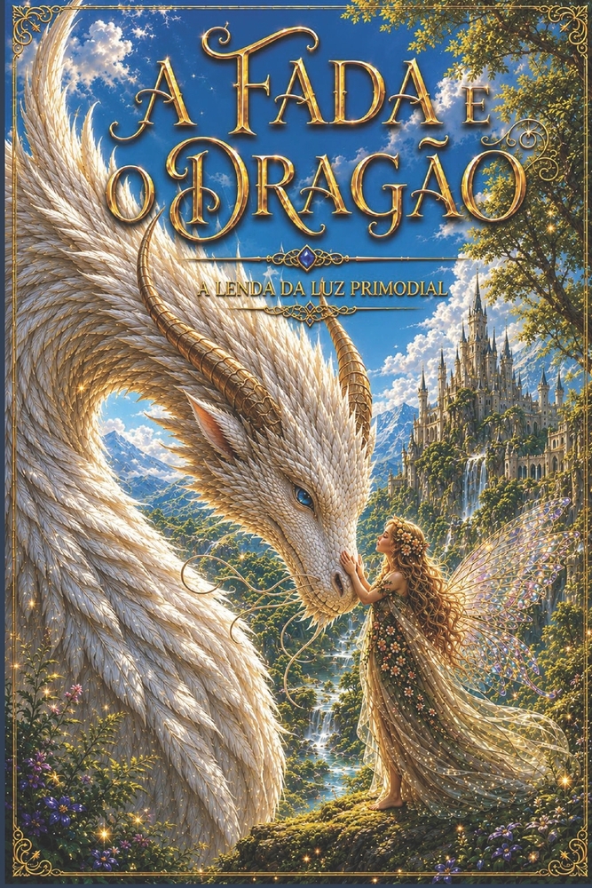 A Fada e o Dragão: A Lenda da luz Primordial cover
