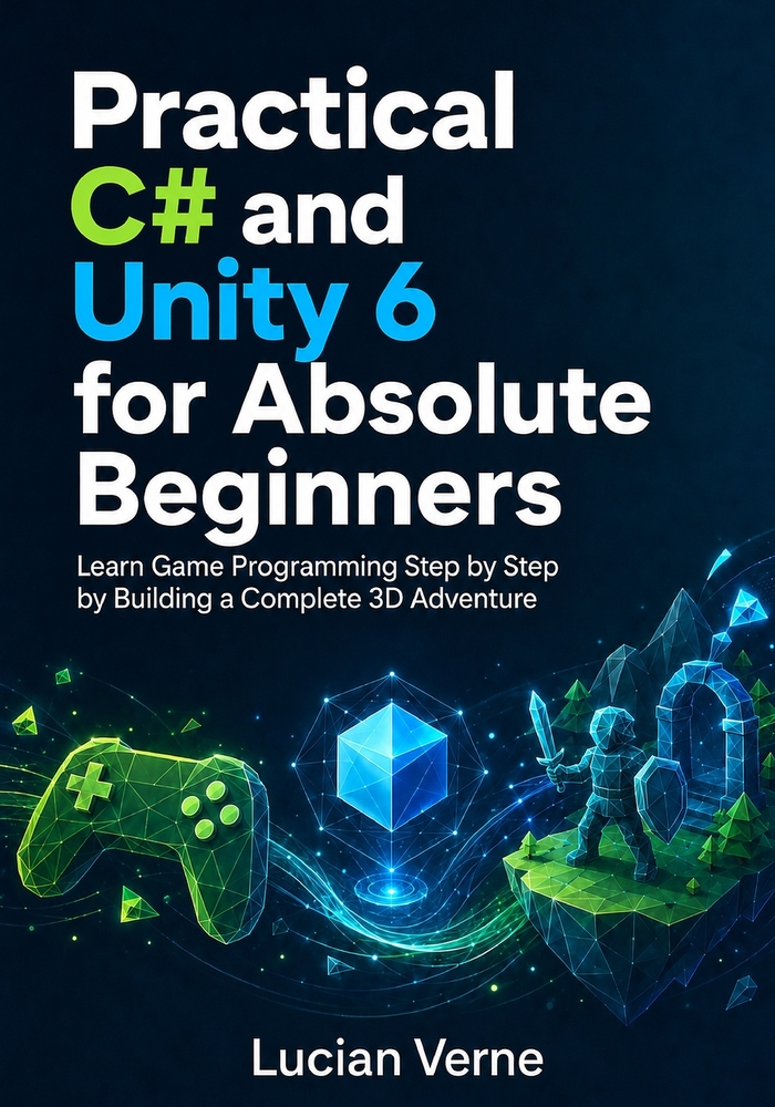 Practical C# and Unity 6 for Absolute Beginners: Learn Game Programming Step by Step by Building a Complete 3D Adventure cover