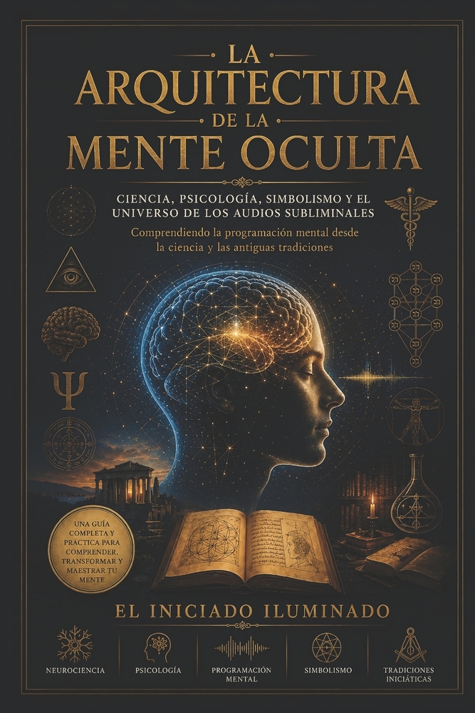 Arquitectura De La Mente Oculta: Ciencia, Psicología, Simbolismo y el Universo de los Audios Subliminales cover