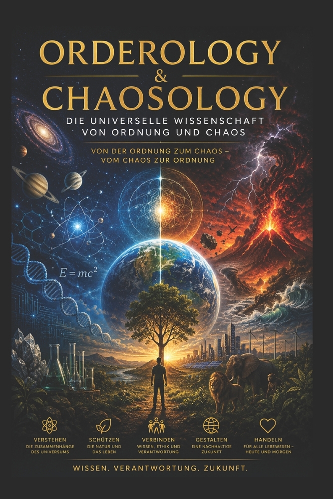 Orderology & Chaosology: Die universelle Wissenschaft von Ordnung und Chaos: Von der Ordnung zum Chaos - vom Chaos zur Ordnung cover