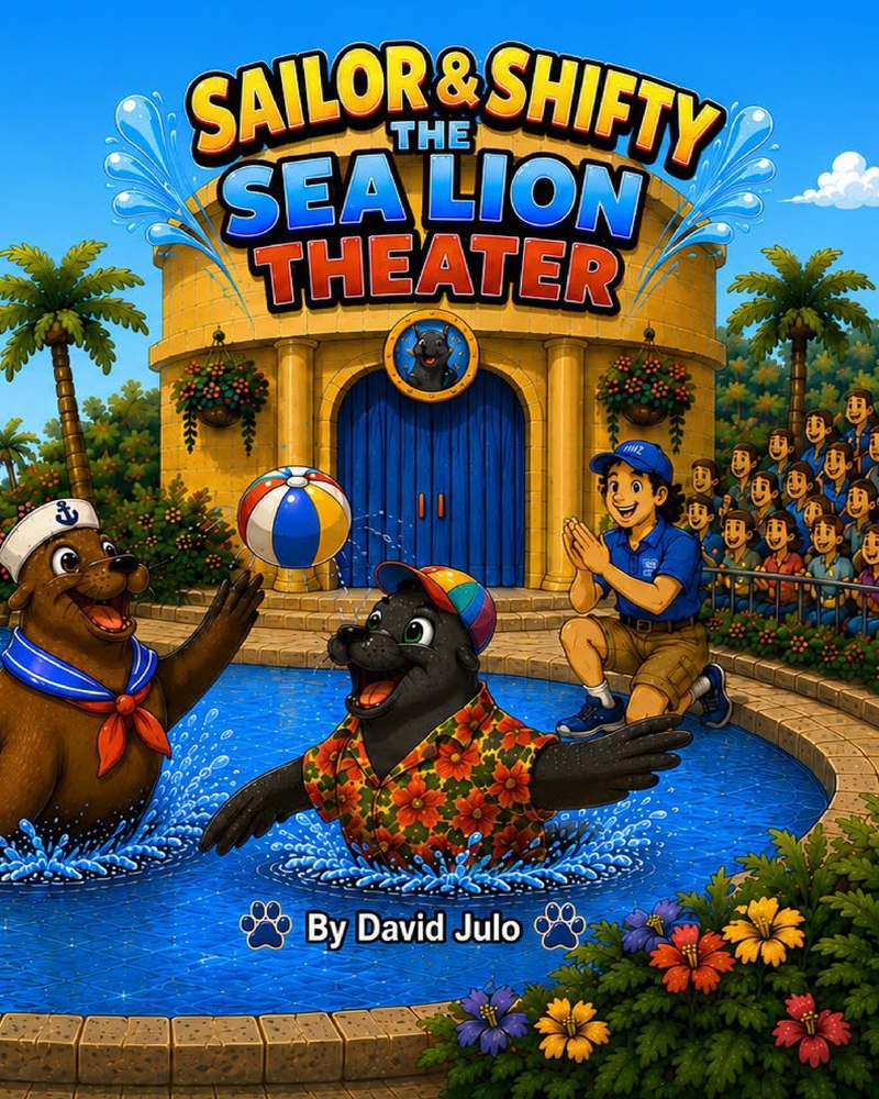 Sea Lion Theatre Sailor and Shifty: Happy Hollow Zoo Sea Lion Theatre cover