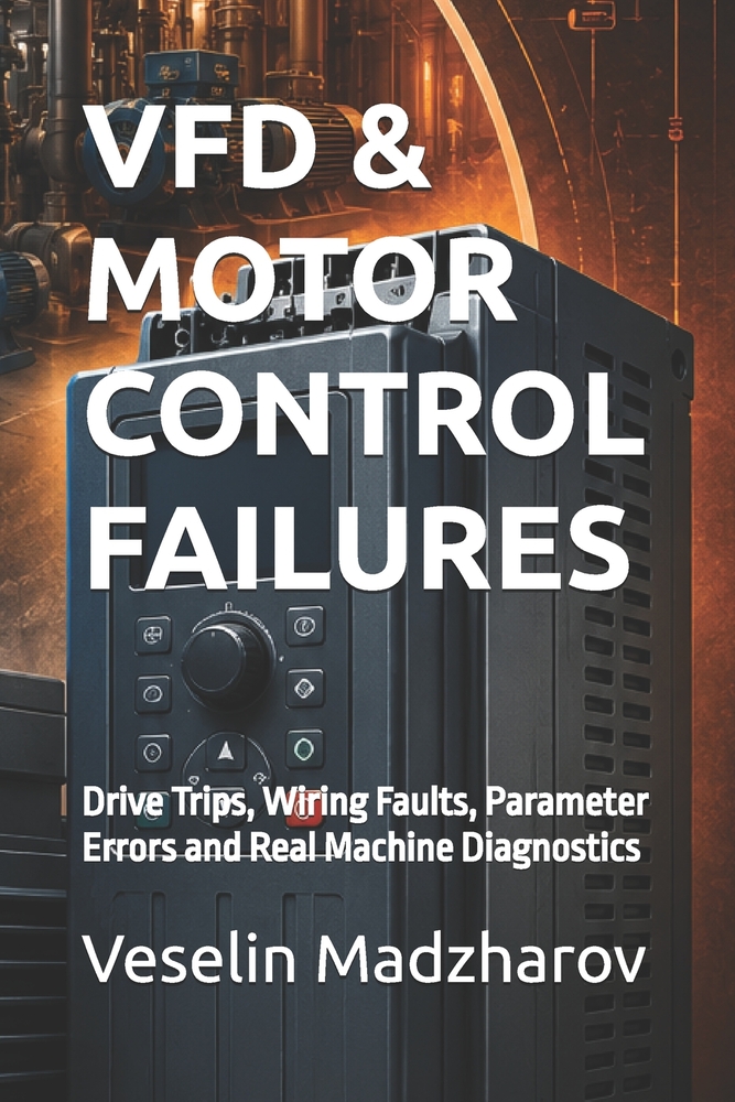 Vfd & Motor Control Failures: Drive Trips, Wiring Faults, Parameter Errors and Real Machine Diagnostics cover