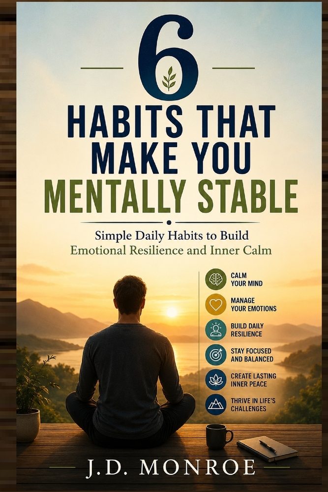 6 Habits That Make You Mentally Stable: Simple Daily Habits to Build Emotional Resilience and Inner Calm cover