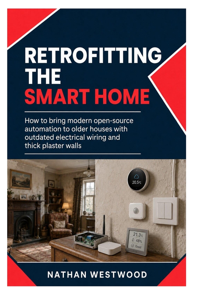 Retrofitting the Smart Home: How to Bring Modern Open-Source Automation to Older Houses with Outdated Electrical Wiring and Thick Plaster Walls cover