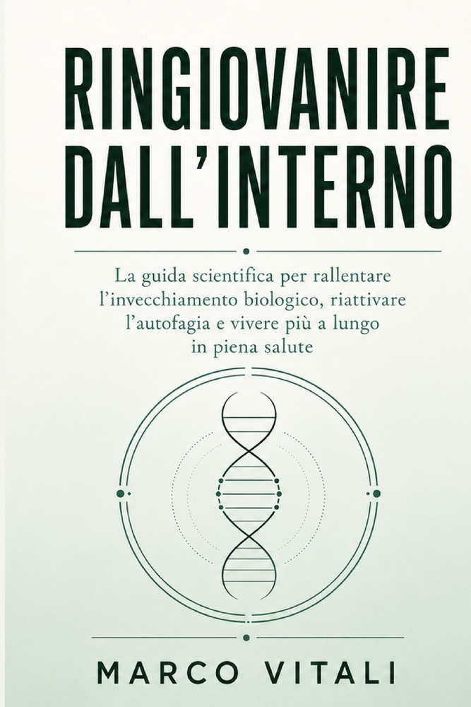Ringiovanire dall'Interno: La guida scientifica per rallentare l'invecchiamento biologico, riattivare l'autofagia e vivere più a lungo in piena salute cover