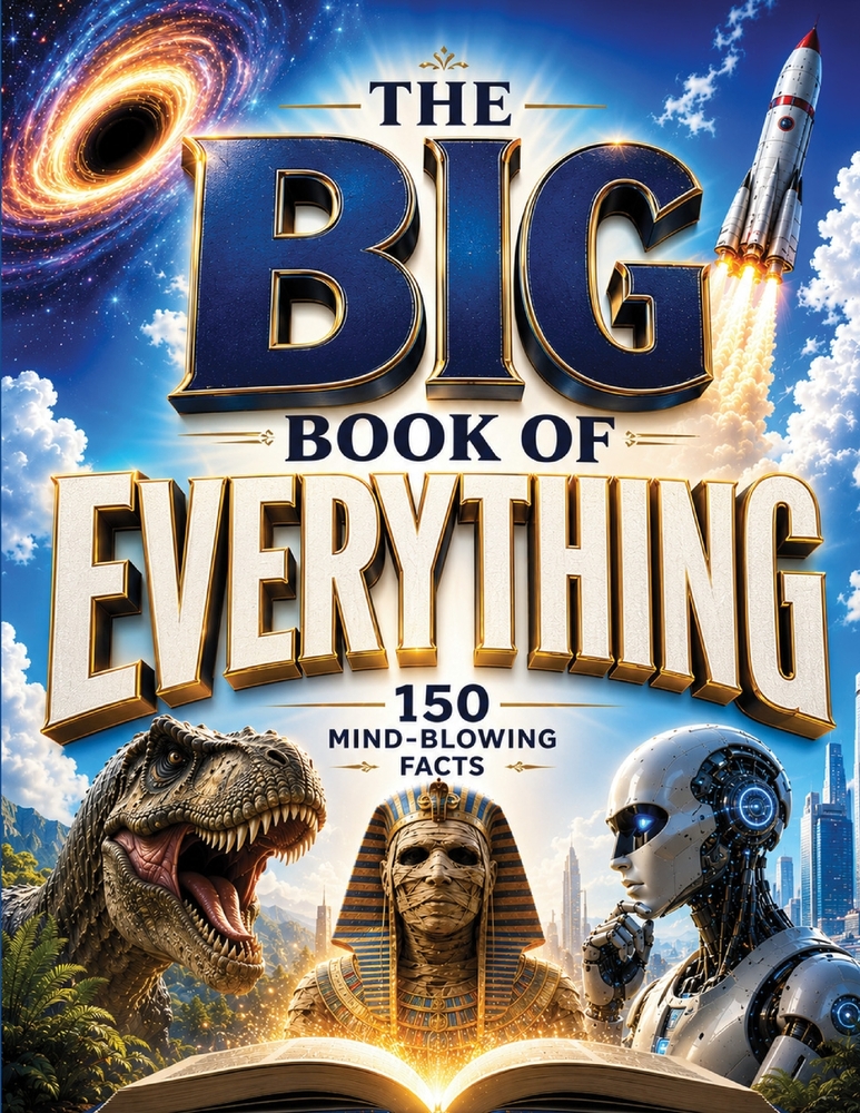 The BIG BOOK of EVERYTHING: 150 mind-blowing facts cover