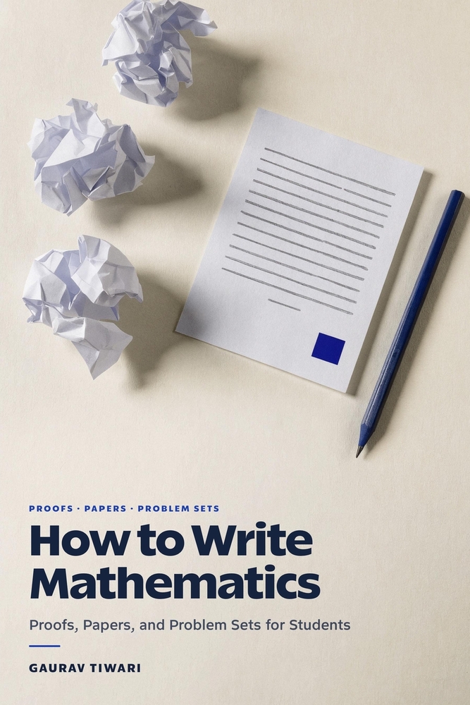 How to Write Mathematics: Proofs, Papers, and Problem Sets for Students cover
