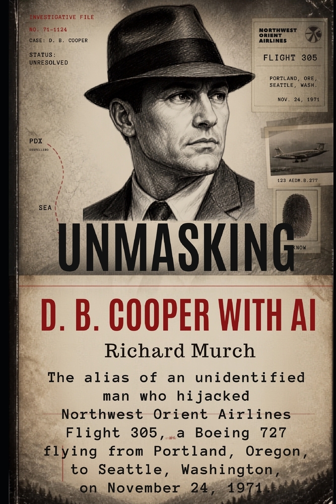 Unmasking D.B. Cooper: An AI-Driven Framework for Solving America's Last Great Skyjacking Mystery cover