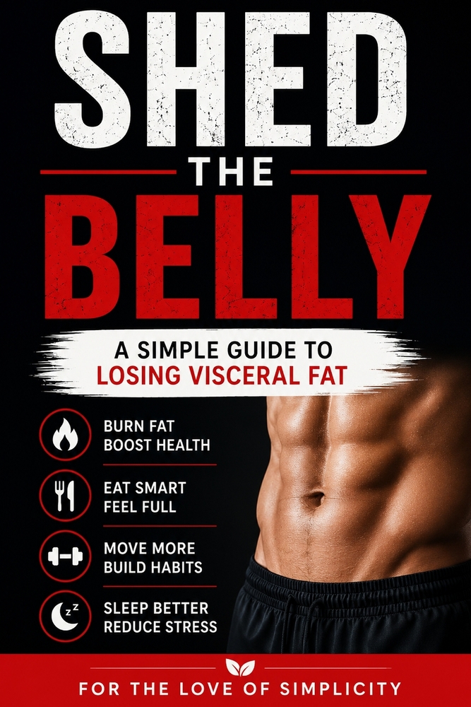 Shed the Belly: A Simple Guide to Losing Visceral Fat cover