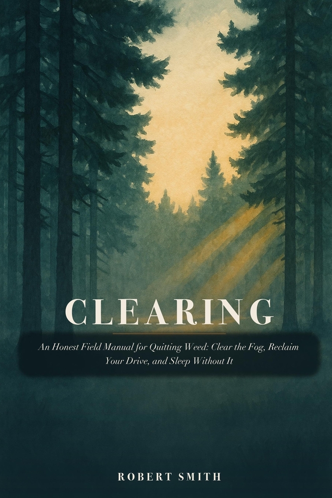 Clearing: An Honest Field Manual for Quitting Weed - Clear the Fog, Reclaim Your Drive, and Sleep Without It cover