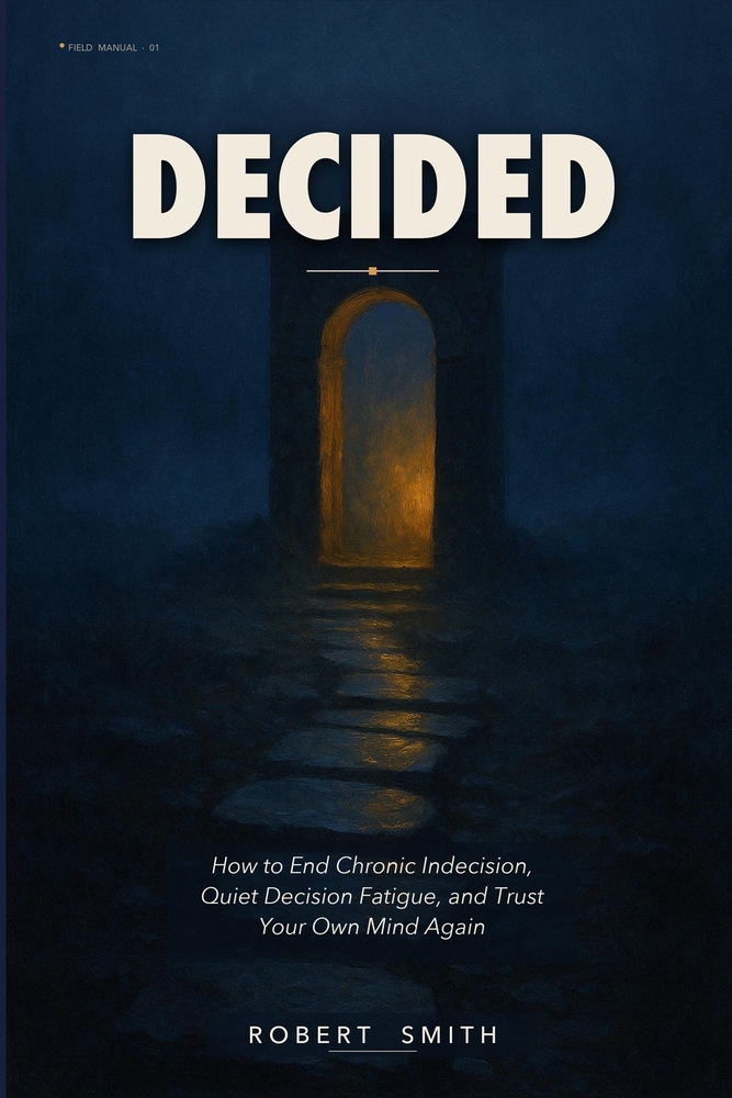 Decided: How to End Chronic Indecision, Quiet Decision Fatigue, and Trust Your Own Mind Again cover