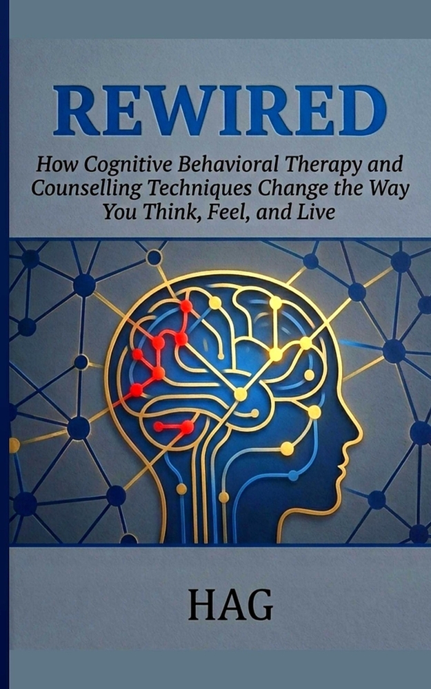 Rewired: How Cognitive Behavioral Therapy and Counselling Techniques Change the Way You Think, Feel, and Live cover