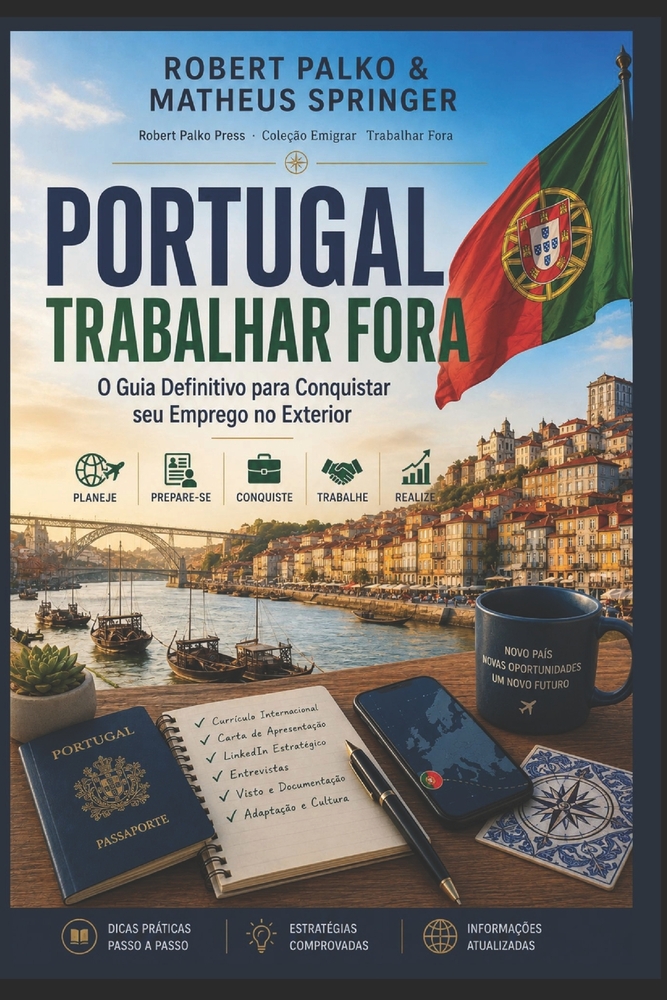 Portugal Trabalhar Fora: O Guia Definitivo para Conquistar seu Emprego no Exterior cover