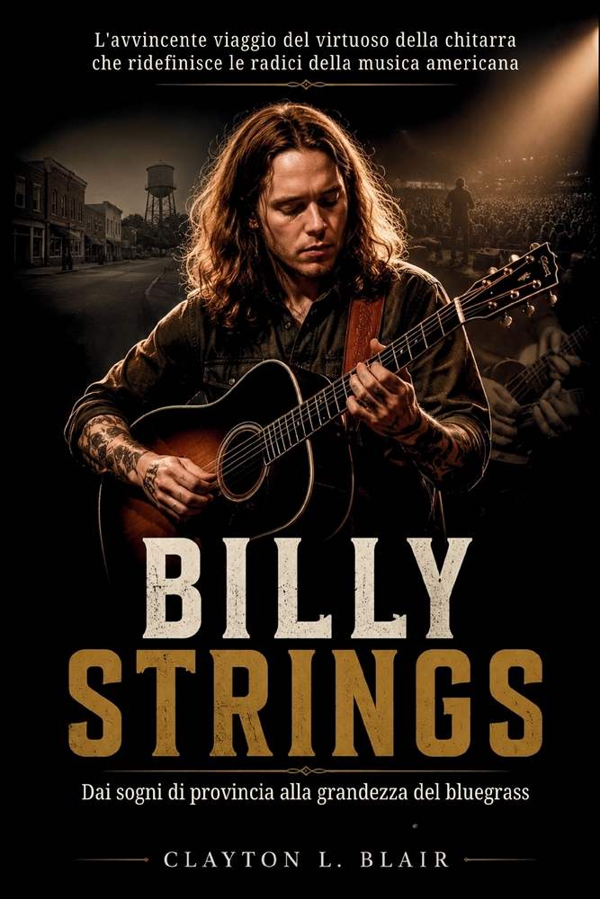 Billy Strings: Dai Sogni di Provincia alla Grandezza del Bluegrass: L'avvincente viaggio del virtuoso della chitarra che ridefinisce le radici della m cover