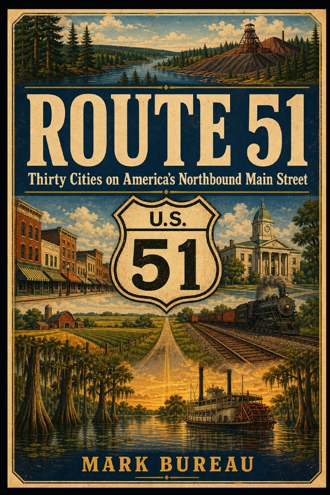 Route 51: Thirty Cities on America's Northbound Main Street cover