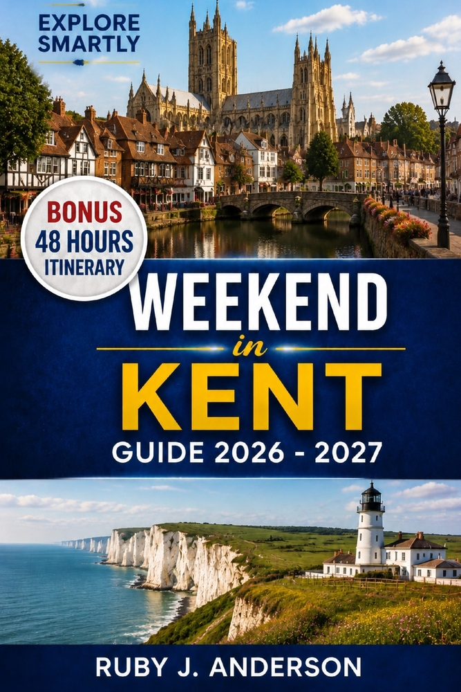 Weekend in Kent Guide 2026-2027: The Ultimate Escape from London, Food, Coast, Itineraries, Vineyards, Castles & Hidden Gems in the Garden of England cover