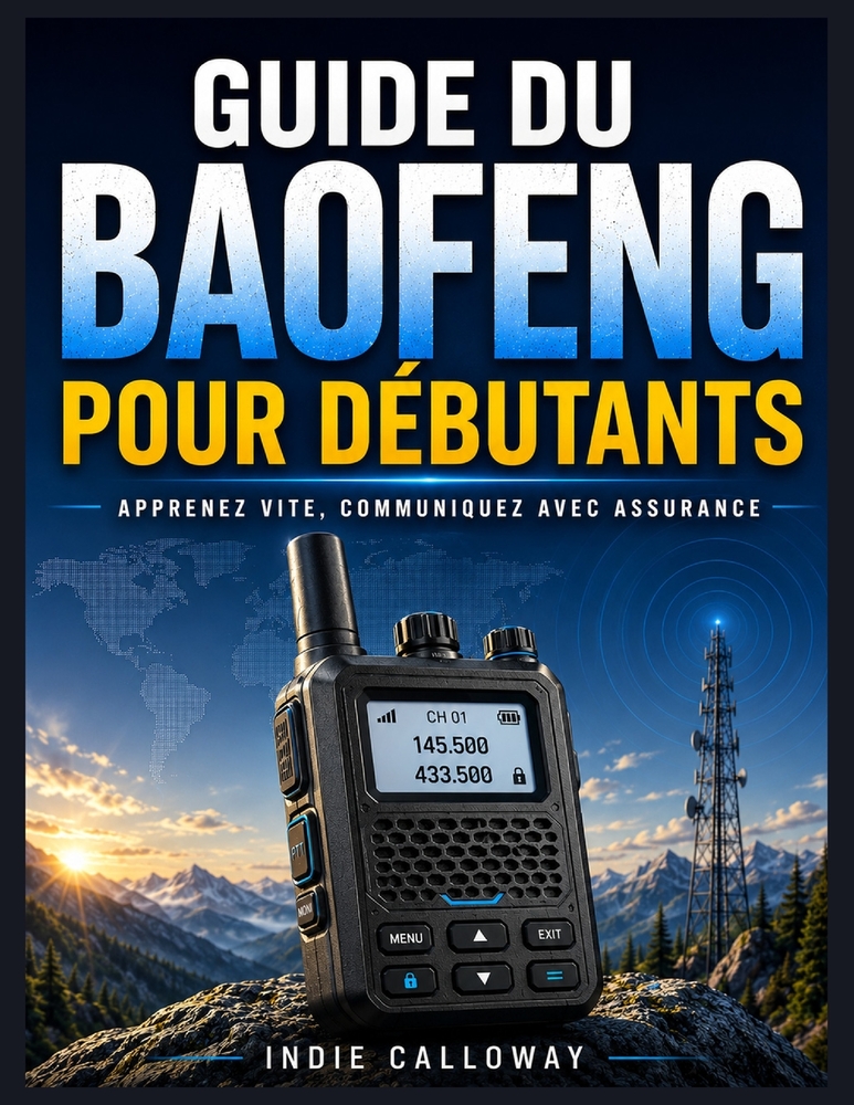 Guide radio Baofeng pour débutants: Apprenez vite, communiquez avec assurance cover