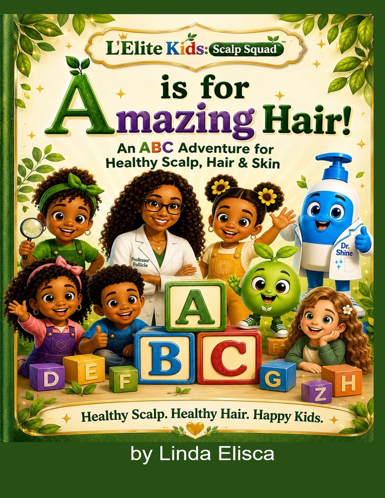 A is for Amazing Hair! cover