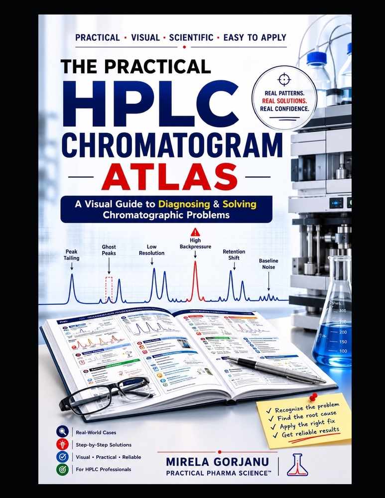 The Practical HPLC Chromatogram Atlas: A Visual Guide to Diagnosing & Solving Chromatographic Problems cover