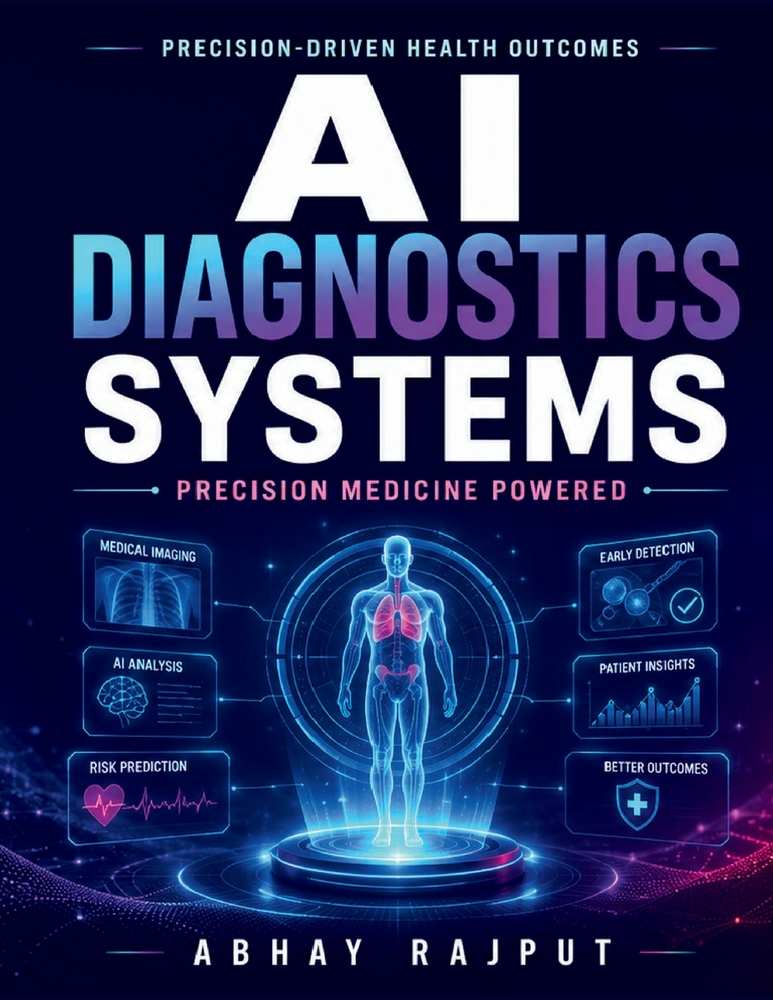 AI Diagnostics Systems: Medical AI Implementation Guide Advanced AI in Diagnostics AI-Driven Healthcare Strategies Machine Learning in Medicine Transf cover