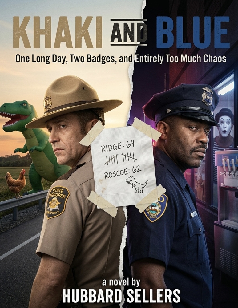 Khaki and Blue: One Long Day, Two Badges, and Entirely Too Much Chaos cover