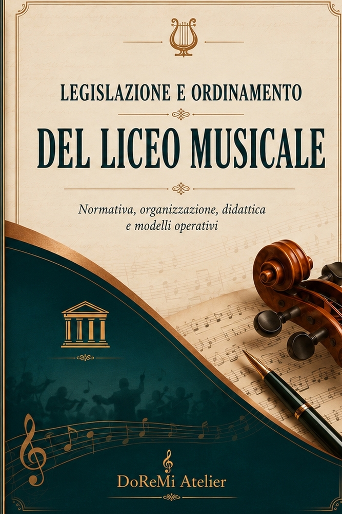 Legislazione E Ordinamento del Liceo Musicale: Normativa, organizzazione, didattica e modelli operativi cover