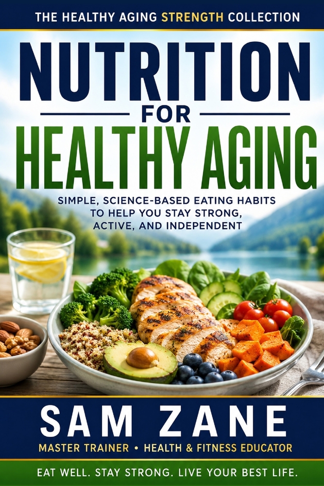 Nutrition for Healthy Aging: Simple, Science-Based Eating Habits to Help You Stay Strong, Active, and Independent cover