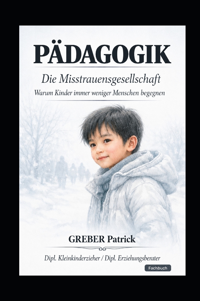 Pädagogik - Die Misstrauensgesellschaft: Warum Kinder immer wenige Menschen begegnen cover