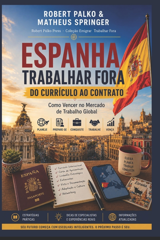 Espanha Trabalhar Fora Do Currículo Ao Contrato: Estratégias práticas, passo a passo, para encontrar emprego, validar sua carreira e prosperar profiss cover