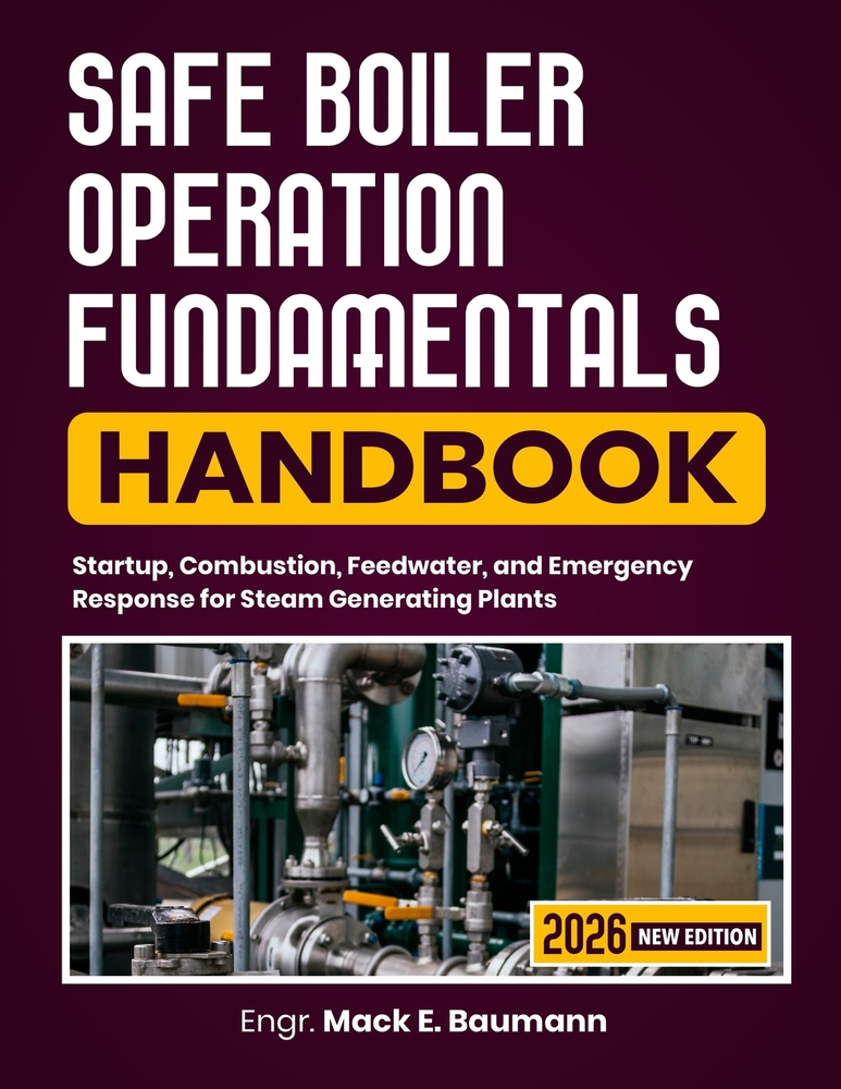 Safe Boiler Operation Fundamentals Handbook: Startup, Combustion, Feedwater, and Emergency Response for Steam Generating Plants cover