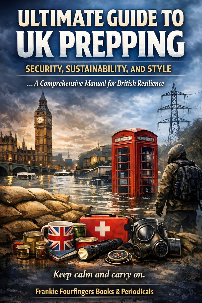 Ultimate Guide to UK Prepping: SECURITY, SUSTAINABILITY, AND STYLE: A Comprehensive Manual for British Resilience cover
