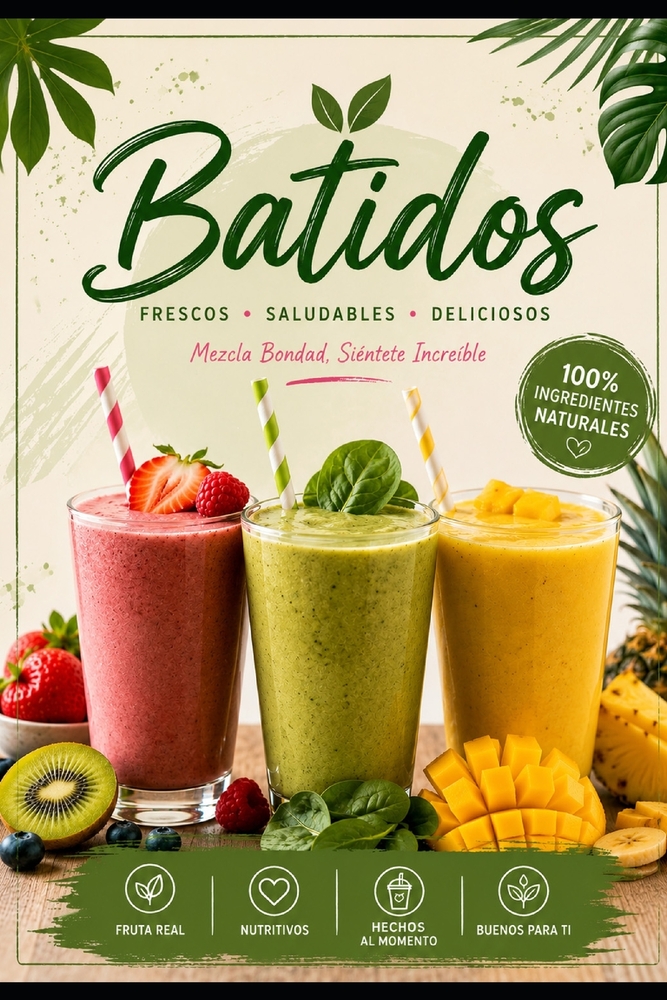 Batidos Saludables: Plan de 30 Días: Batidos saludables: Reto de 30 días para perder peso, tener energía y estar en forma. cover