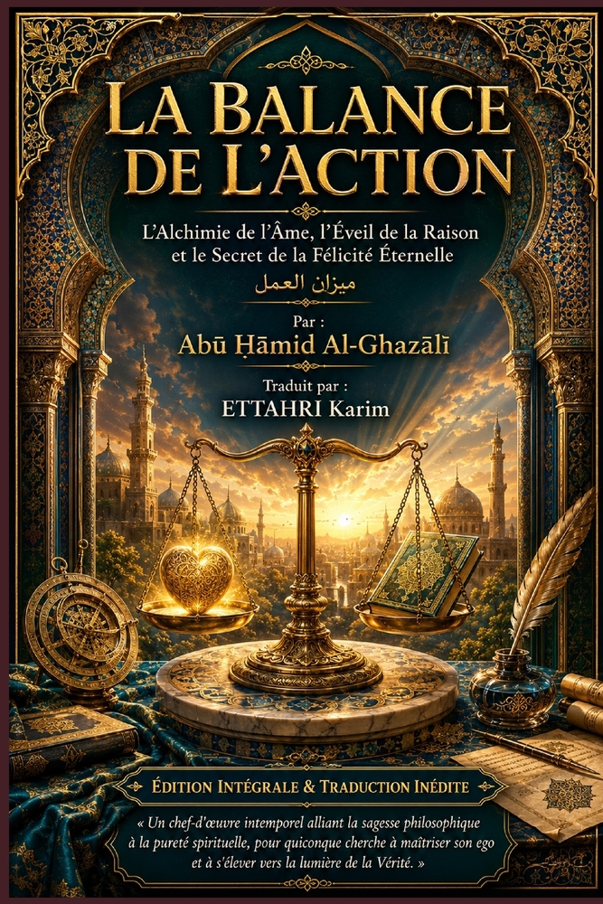 La Balance de l'Action: L'Alchimie de l'Âme, l'Éveil de la Raison et le Secret de la Félicité Éternelle cover