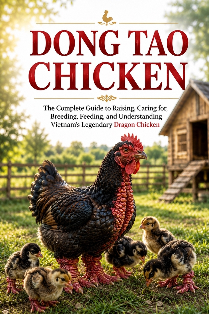 Dong Tao Chicken Handbook: The Complete Guide to Raising, Caring for, Breeding, Feeding, and Understanding Vietnam's Legendary Dragon Chicken cover