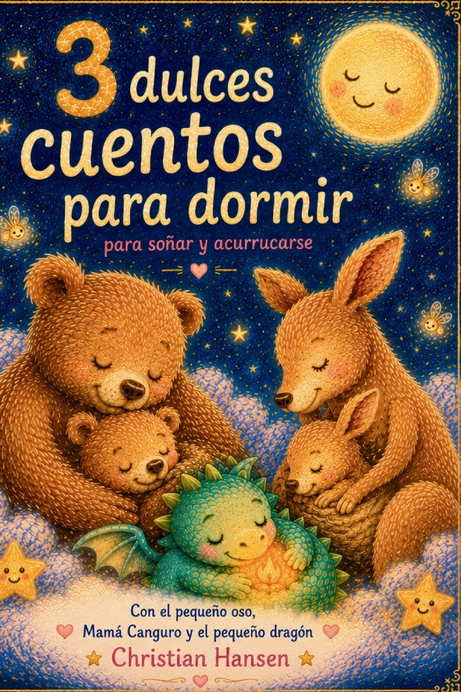 3 Dulces Cuentos para Dormir: Para soñar, acurrucarse y terminar el día con calma cover