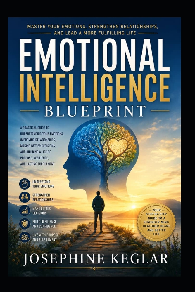 The Emotional Intelligence Blueprint: Practical Strategies to Master Your Emotions, Build Stronger Relationships, Improve Communication, and Make Bett cover