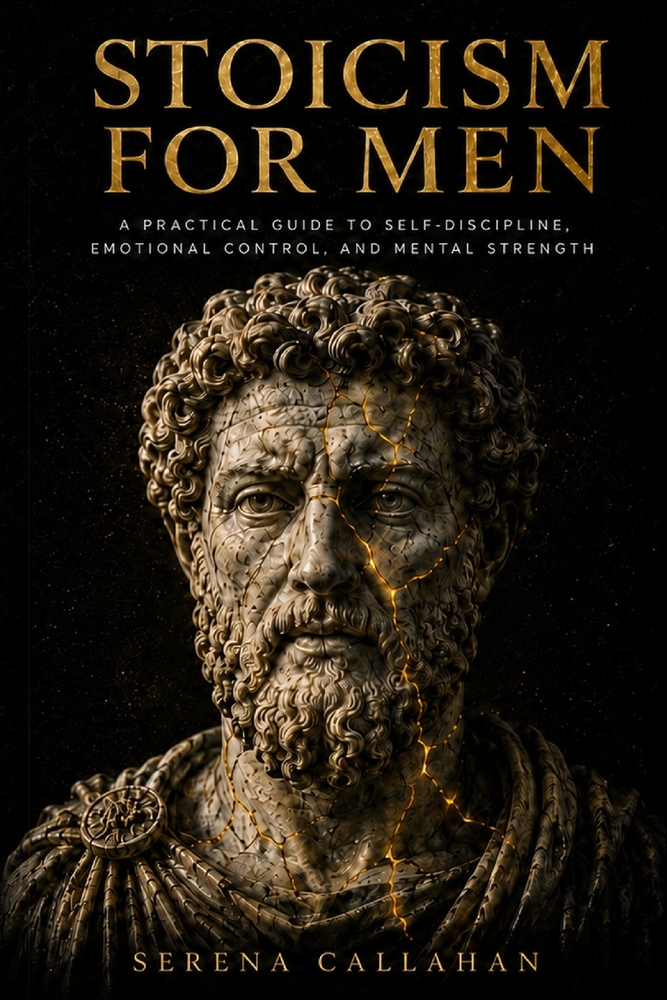 Stoicism for Men: A Practical Guide to Self-Discipline, Emotional Control, and Mental Strength cover