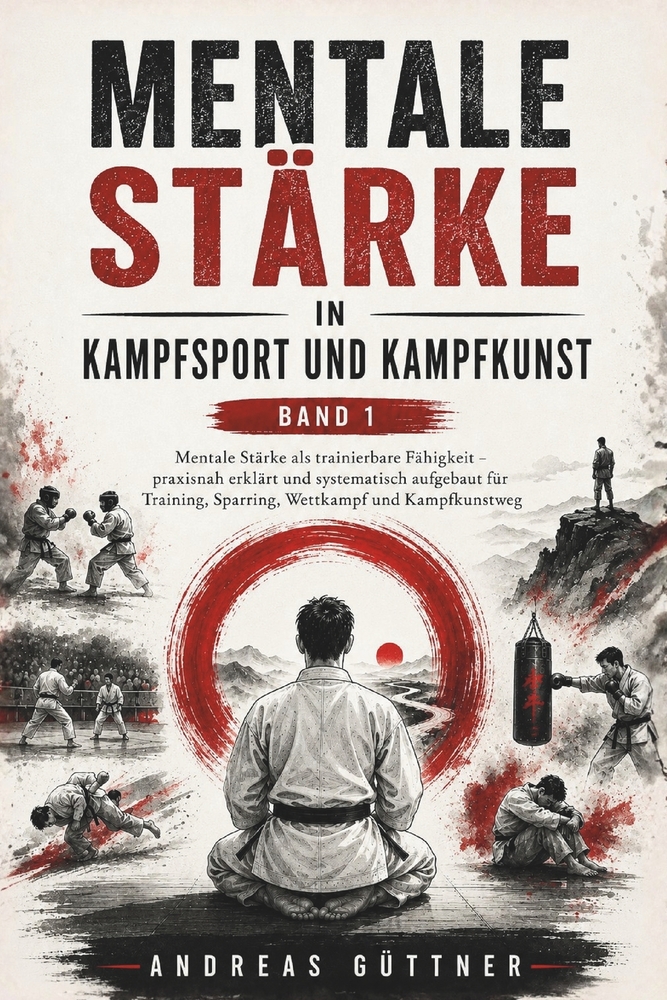 Mentale Stärke in Kampfsport und Kampfkunst - Band 1: Mentale Stärke als trainierbare Fähigkeit - praxisnah erklärt und systematisch aufgebaut für Tra cover